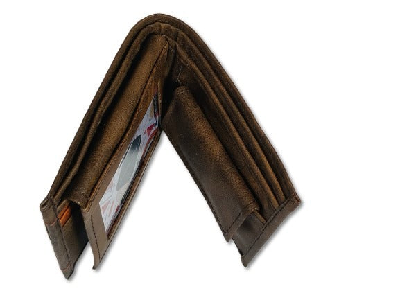Genuine Leather Bi-Fold Men’s Wallet