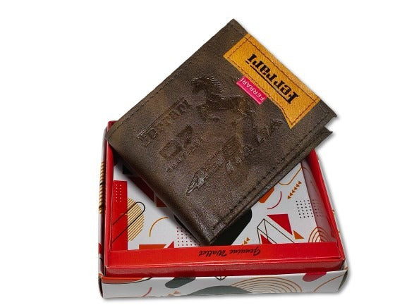 Genuine Leather Bi-Fold Men’s Wallet